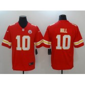 Kansas City Chiefs #10 Tyreek Hill Red Vapor Untouchable Player Limited Nike NFL Jersey