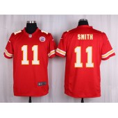 Kansas City Chiefs #11 Alex Smith Red Vapor Untouchable Player Limited Nike NFL Jersey