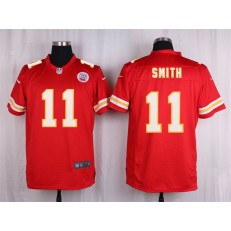 Kansas City Chiefs #11 Alex Smith Red Vapor Untouchable Player Limited Nike NFL Jersey