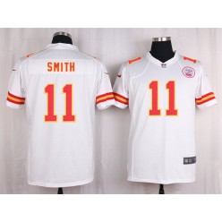 Kansas City Chiefs #11 Alex Smith White Vapor Untouchable Player Limited Nike NFL Jersey