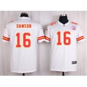 Kansas City Chiefs #16 Len Dawson White Vapor Untouchable Player Limited Nike NFL Jersey