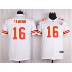 Kansas City Chiefs #16 Len Dawson White Vapor Untouchable Player Limited Nike NFL Jersey