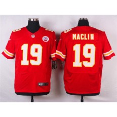 Kansas City Chiefs #19 Jeremy Maclin Red Team Color Men Nike NFL Jersey