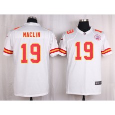 Kansas City Chiefs #19 Jeremy Maclin White Vapor Untouchable Player Limited Nike NFL Jersey