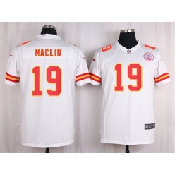 Kansas City Chiefs #19 Jeremy Maclin White Vapor Untouchable Player Limited Nike NFL Jersey