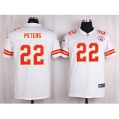 Kansas City Chiefs #22 Marcus Peters White Vapor Untouchable Player Limited Nike NFL Jersey