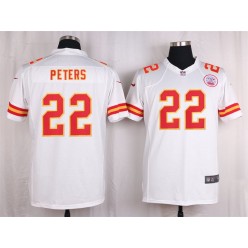 Kansas City Chiefs #22 Marcus Peters White Vapor Untouchable Player Limited Nike NFL Jersey
