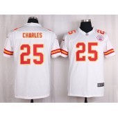 Kansas City Chiefs #25 Jamaal Charles White Vapor Untouchable Player Limited Nike NFL Jersey