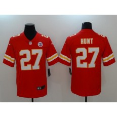 Kansas City Chiefs #27 Kareem Hunt Red Vapor Untouchable Player Limited Nike NFL Jersey
