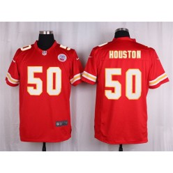 Kansas City Chiefs #50 Justin Houston Red Vapor Untouchable Player Limited Nike NFL Jersey