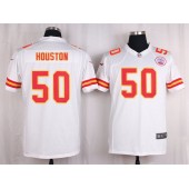 Kansas City Chiefs #50 Justin Houston White Vapor Untouchable Player Limited Nike NFL Jersey