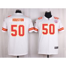 Kansas City Chiefs #50 Justin Houston White Vapor Untouchable Player Limited Nike NFL Jersey