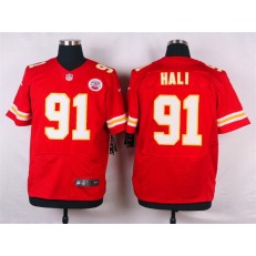 Kansas City Chiefs #91 Tamba Hali Red Team Color Men Nike NFL Jersey