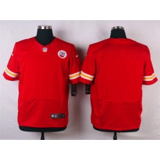 Kansas City Chiefs Blank Red Team Color Men Nike NFL Jersey