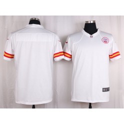 Kansas City Chiefs Blank White Vapor Untouchable Player Limited Nike NFL Jersey