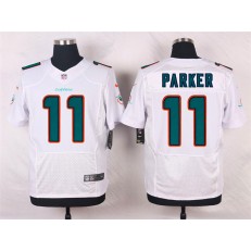 Miami Dolphins #11 DeVante Parker Elite White Men Nike NFL Jersey