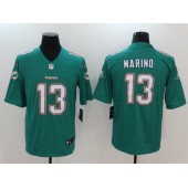 Miami Dolphins #13 Dan Marino Aqua Green Alternate Men Stitched Nike NFL Elite Jersey