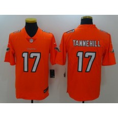 Miami Dolphins #17 Ryan Tannehill Orange Vapor Untouchable Limited Men Nike NFL Jersey