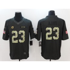 Miami Dolphins #23 Jay Ajayi Anthracite 2016 Salute to Service Limited Men Nike NFL Jersey