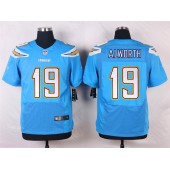 San Diego Chargers #19 Lance Alworth Elite Electric Blue Men Nike NFL Jersey