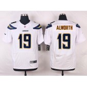San Diego Chargers #19 Lance Alworth Elite White Men Nike NFL Jersey
