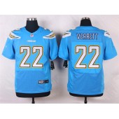 San Diego Chargers #22 Jason Verrett Elite Electric Blue Men Nike NFL Jersey