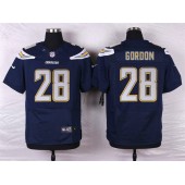 San Diego Chargers #28 Melvin Gordon Elite Navy Blue Men Nike NFL Jersey