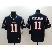 New England Patriots #11 Julian Edelman Navy Blue Vapor Untouchable Limited Men Nike NFL Jersey