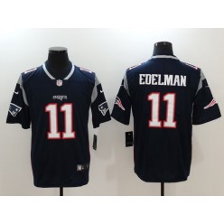 New England Patriots #11 Julian Edelman Navy Blue Vapor Untouchable Limited Men Nike NFL Jersey