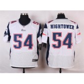 New England Patriots #54 Dont A Hightower Elite White Men Nike NFL Jersey