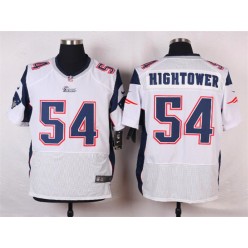 New England Patriots #54 Dont A Hightower Elite White Men Nike NFL Jersey