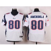 New England Patriots #80 Danny Amendola Elite White Men Nike NFL Jersey
