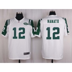 New York Jets #12 Joe Namath White Vapor Untouchable Player Limited Nike NFL Jersey