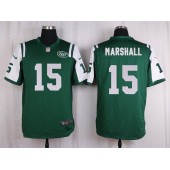 New York Jets #15 Brandon Marshall Green Vapor Untouchable Player Limited Nike NFL Jersey
