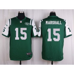 New York Jets #15 Brandon Marshall Green Vapor Untouchable Player Limited Nike NFL Jersey