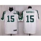 New York Jets #15 Brandon Marshall White Vapor Untouchable Player Limited Nike NFL Jersey