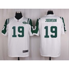 New York Jets #19 Keyshawn Johnson White Vapor Untouchable Player Limited Nike NFL Jersey
