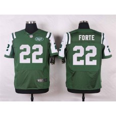 New York Jets #22 Matt Forte Elite Green Team Color Men Nike NFL Jersey