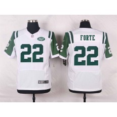 New York Jets #22 Matt Forte Elite White Men Nike NFL Jersey