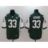 New York Jets #33 Jamal Adams Green Vapor Untouchable Limited Men Nike NFL Jersey