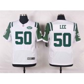 New York Jets #50 Darron Lee Elite White Men Nike NFL Jersey