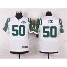 New York Jets #50 Darron Lee Elite White Men Nike NFL Jersey
