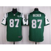 New York Jets #87 Eric Decker Green Vapor Untouchable Player Limited Nike NFL Jersey