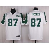 New York Jets #87 Eric Decker White Vapor Untouchable Player Limited Nike NFL Jersey