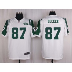 New York Jets #87 Eric Decker White Vapor Untouchable Player Limited Nike NFL Jersey