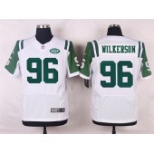 New York Jets #96 Muhammad Wilkerson Elite White Men Nike NFL Jersey