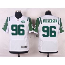 New York Jets #96 Muhammad Wilkerson Elite White Men Nike NFL Jersey