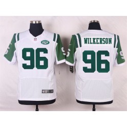 New York Jets #96 Muhammad Wilkerson Elite White Men Nike NFL Jersey
