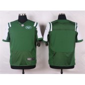 New York Jets Blank Elite Green Team Color Men Nike NFL Jersey