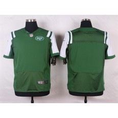 New York Jets Blank Elite Green Team Color Men Nike NFL Jersey